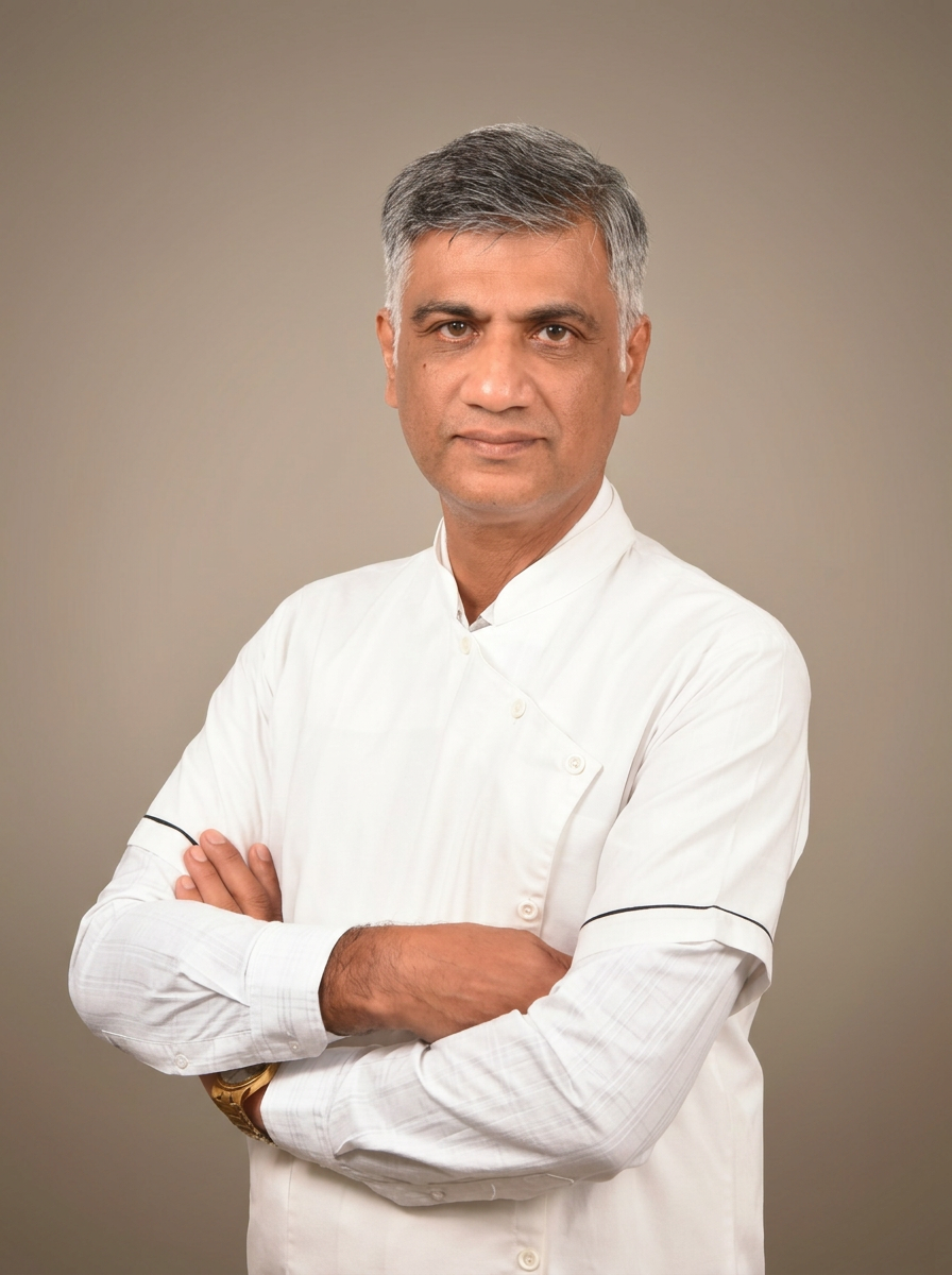 Portrait of Dr. Ranganath Venugopal, Founder and Chief Implantologist